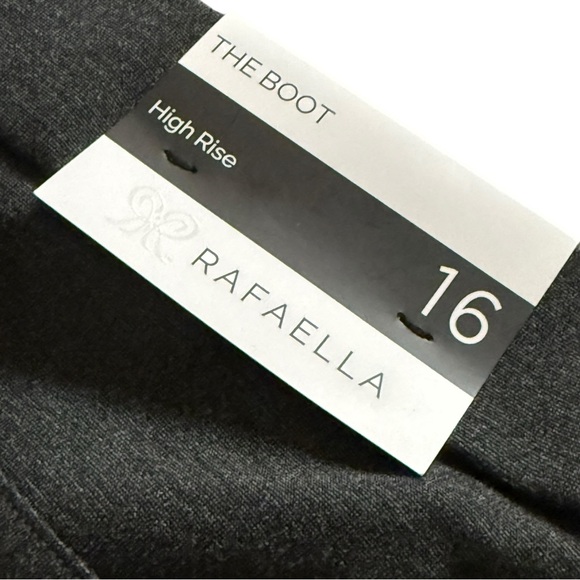 Rafaella NWT Charcoal High Rise Boot Pants | 16 - Picture 8 of 9